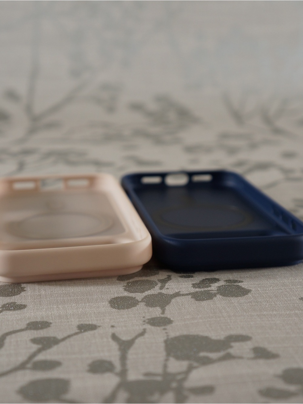 Silicone Protective Case for Electronics Wearables - Pink and Navy